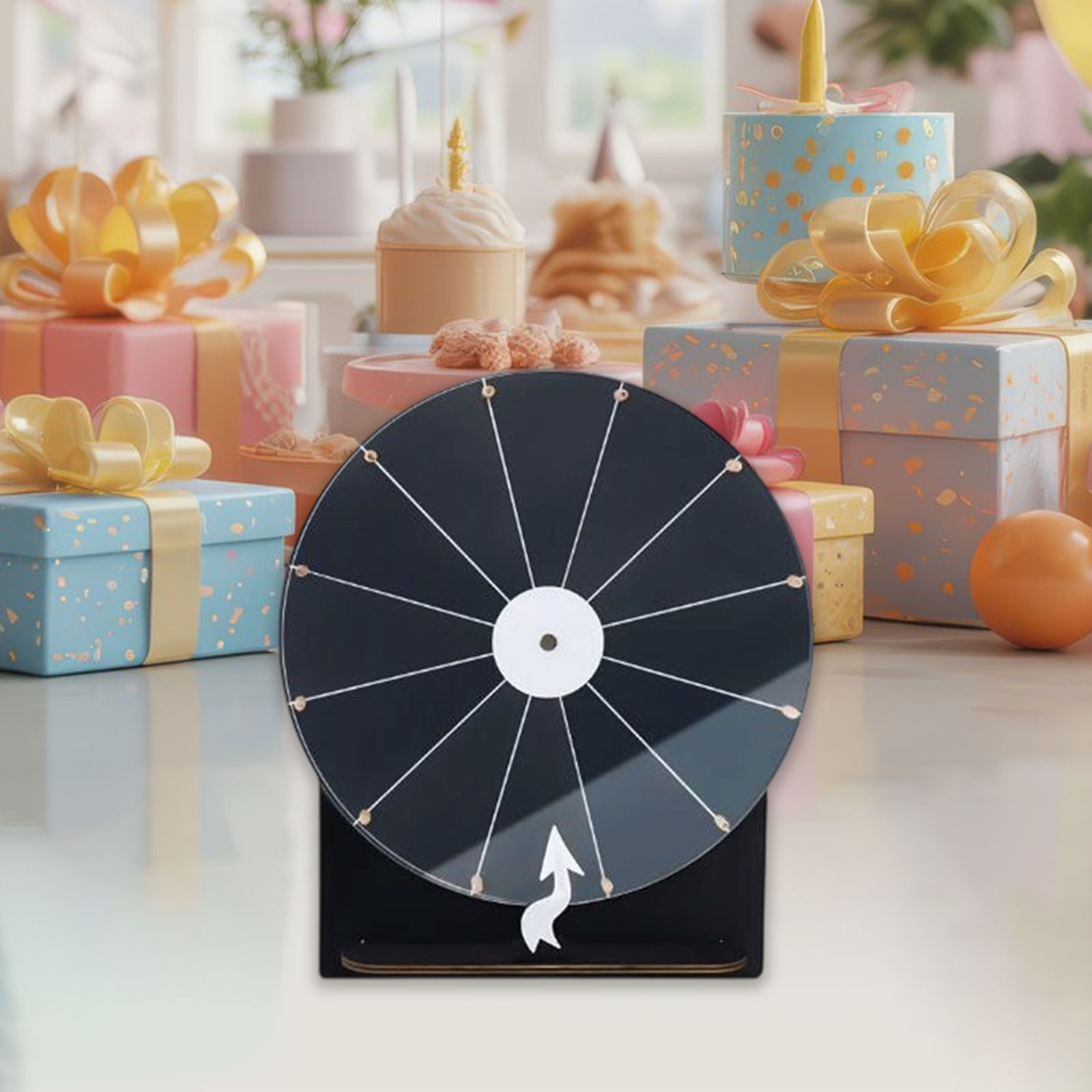 Party Games Adults Drinking - Rotating Wheel for Prizes Acrylic Drinking