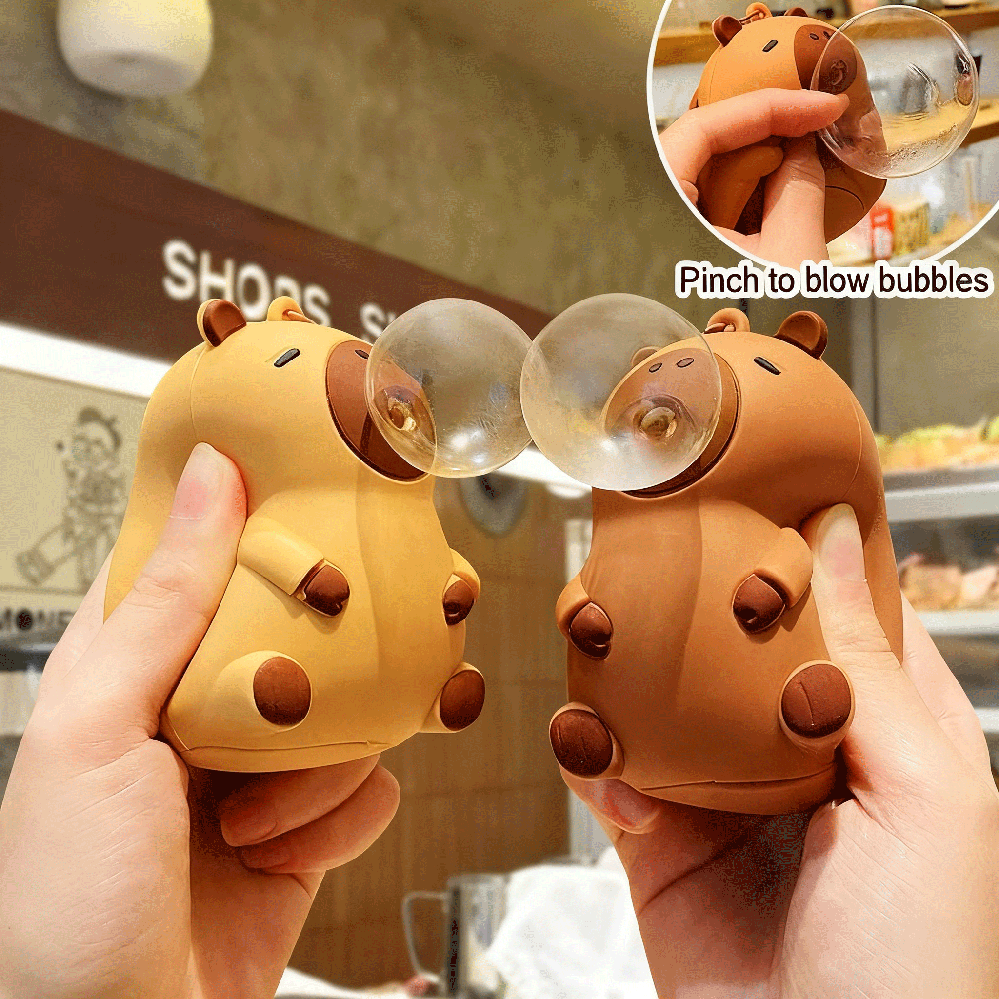 Party Games Kids - Capybara Doll Pinch Pendant Toys Squeeze