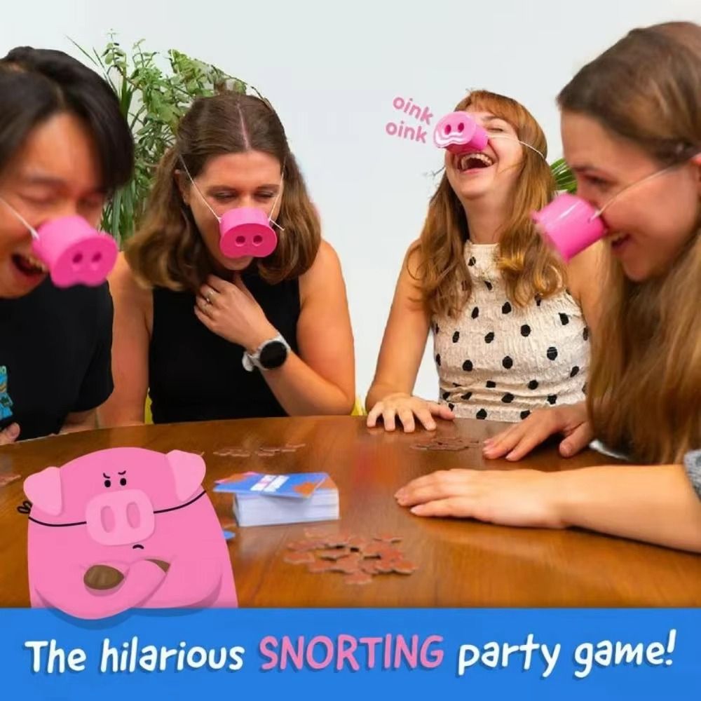 Party Games Easy - Early Educational Pig Snorts-Funny Family Games