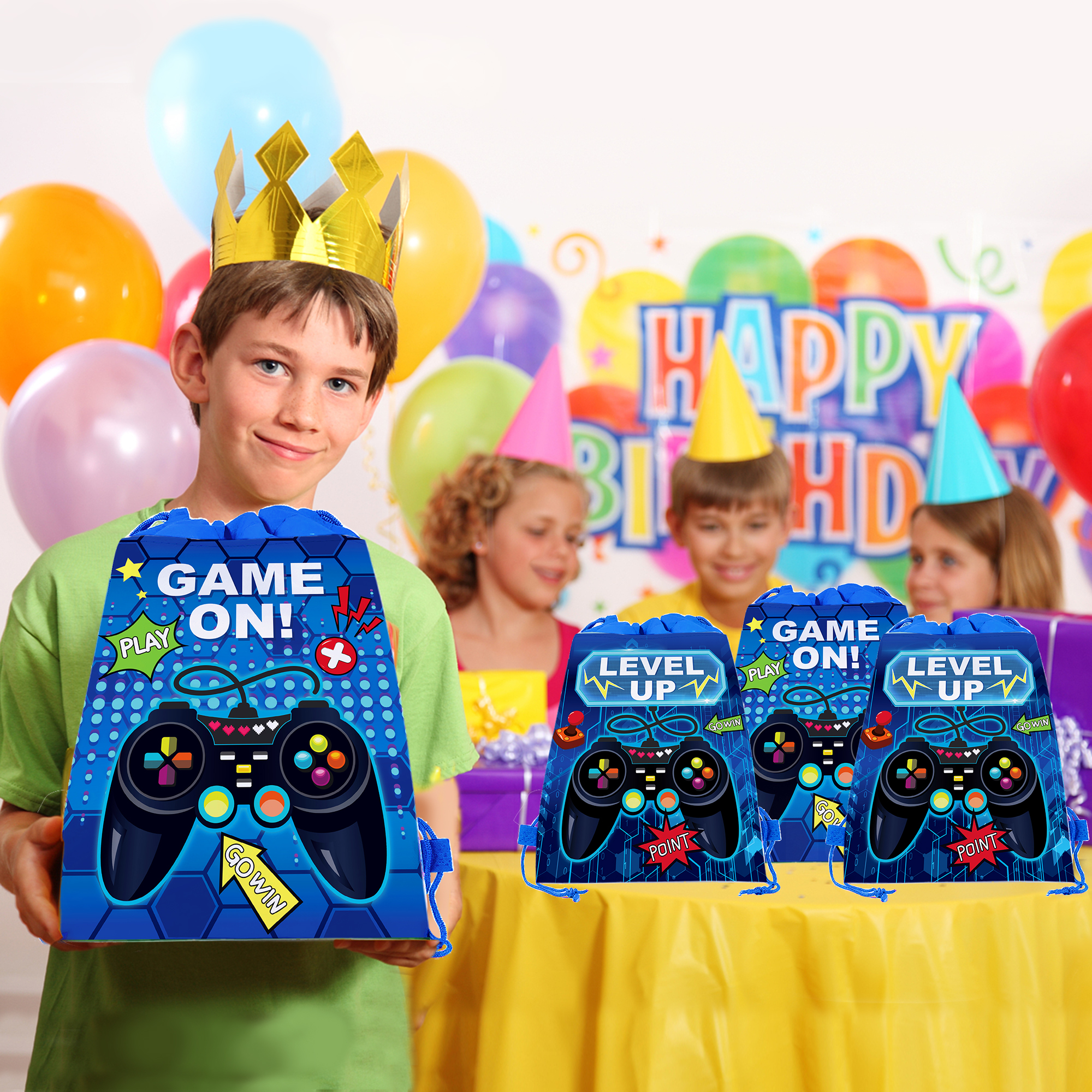Party Games Group - Cartoon Handle Game Birthday Non-woven Gifts