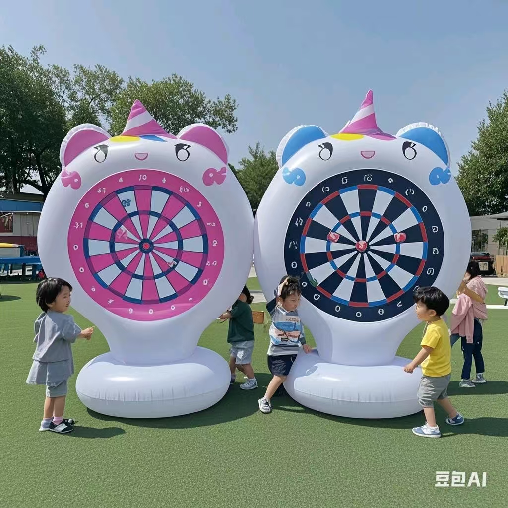 Party Games Kids - Inflatable Unicorn Throwing Game Target Sticky