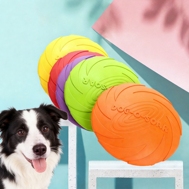 Multicolor Silicone Dog Frisbe - Frisbee Freestyle Disc reseña y precio