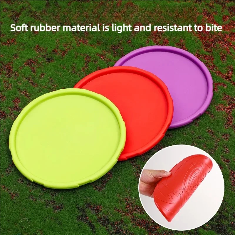 Multicolor Silicone Dog Frisbe - Frisbee Freestyle Disc reseña y precio