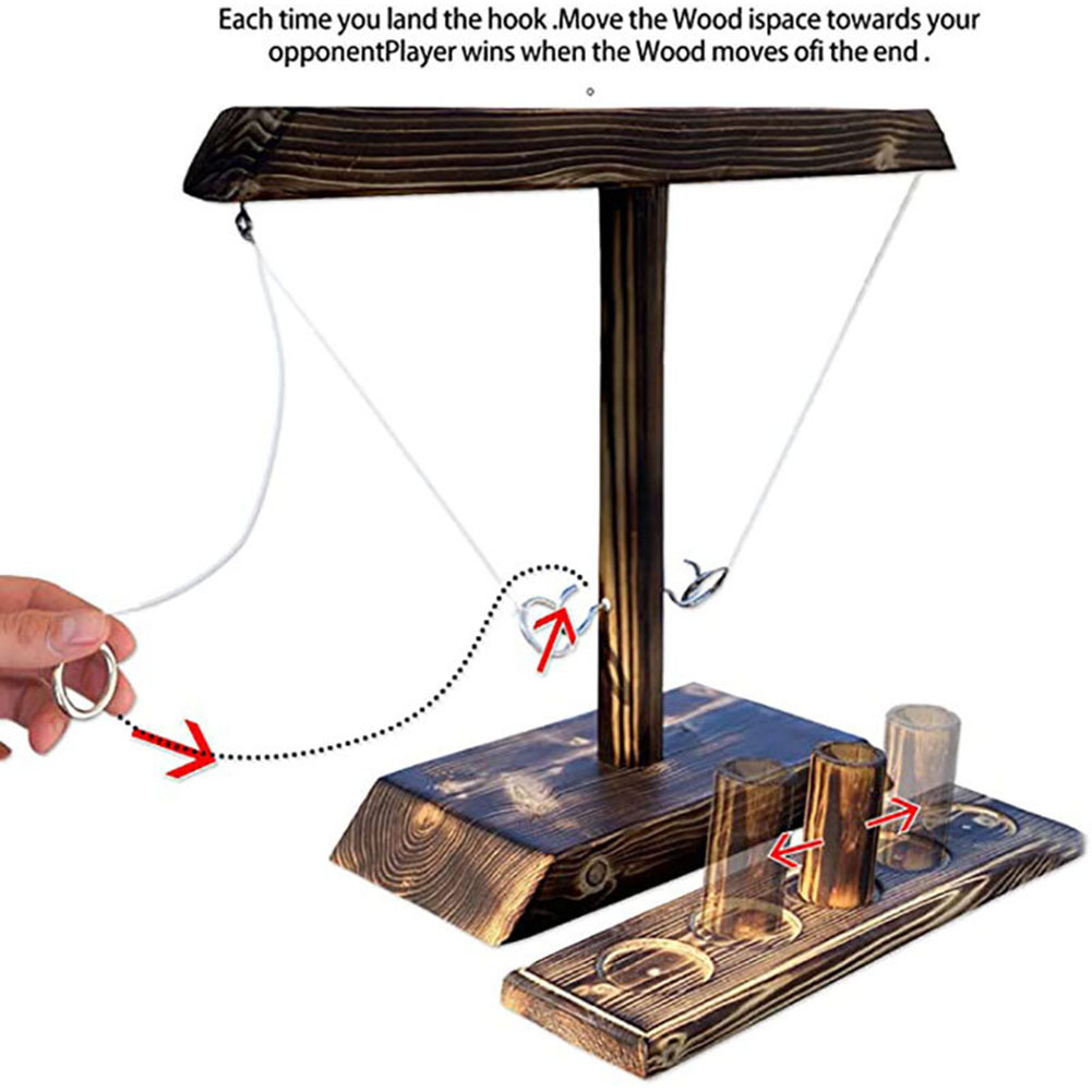 Ring Toss Games for Kids Adult - Party Games Adults Drinking reseña y precio
