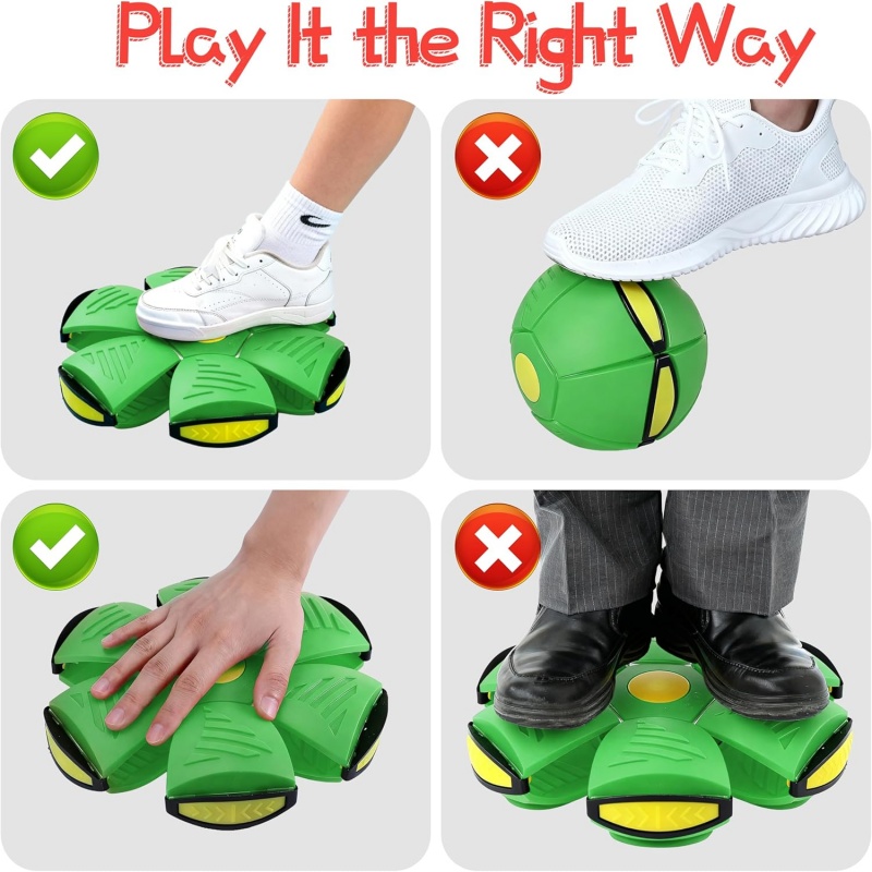 Kids Bouncing Ball Magic Flyin - Frisbee Freestyle Disc reseña y precio