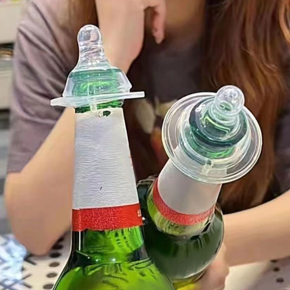 20Pcs Silicone Beer Bottle Cap - Party Games Adults Drinking reseña y precio