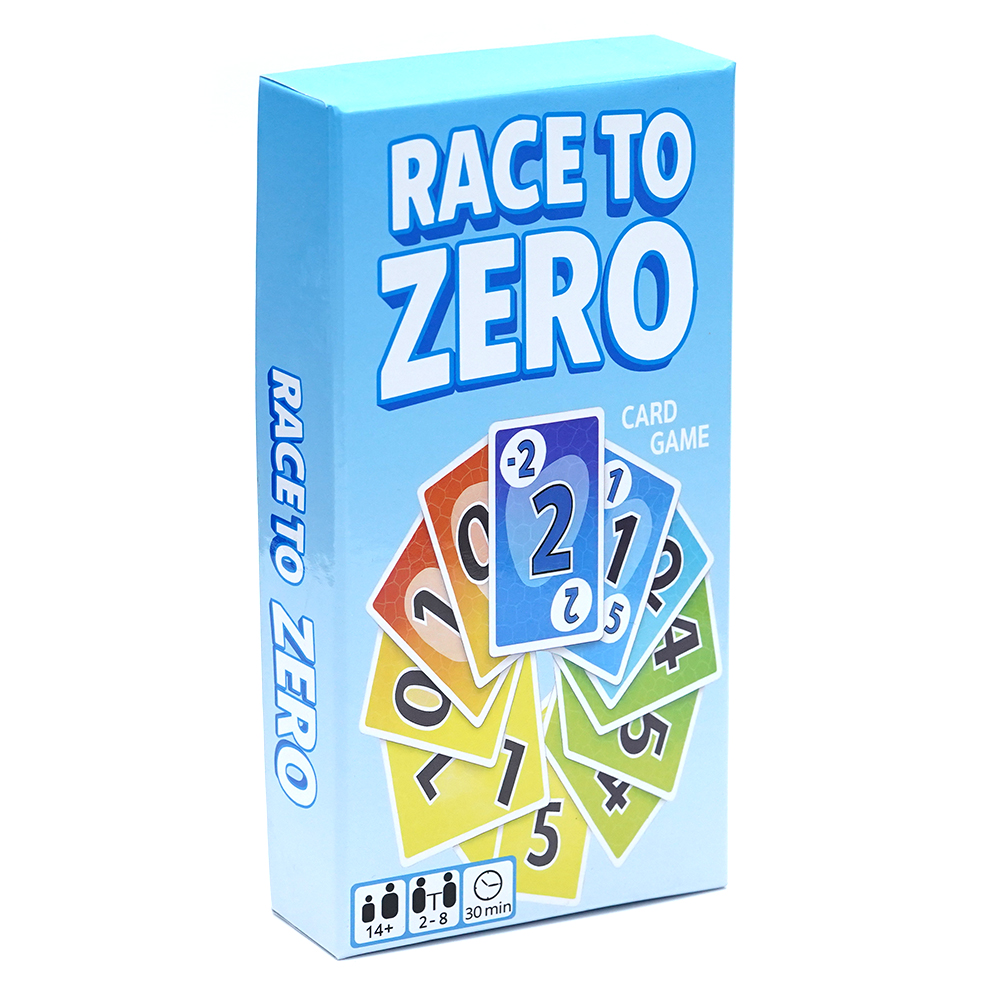 Race to Zero Card Game Fast Pa - Play Friends Party Games reseña y precio