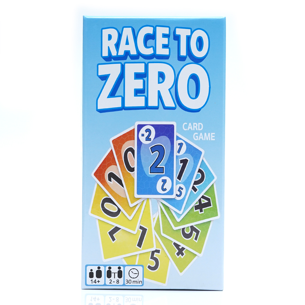 Race to Zero Card Game Fast Pa - Play Friends Party Games reseña y precio