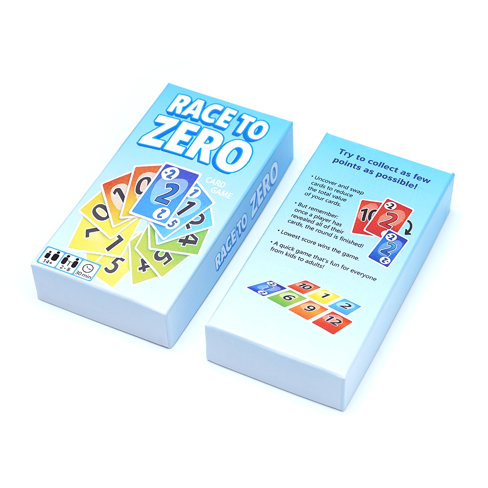 Race to Zero Card Game Fast Pa - Play Friends Party Games reseña y precio