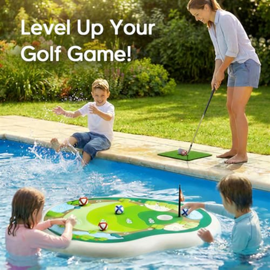 Inflatable Golf Pool Toys, Fun - Party Games Summer reseña y precio