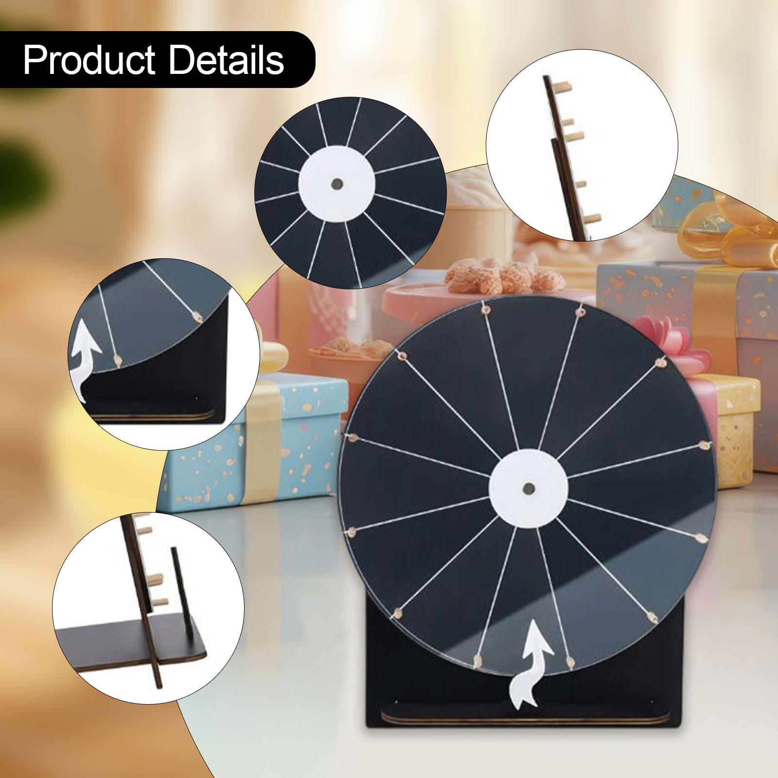 Rotating Wheel for Prizes Acry - Party Games Adults Drinking reseña y precio