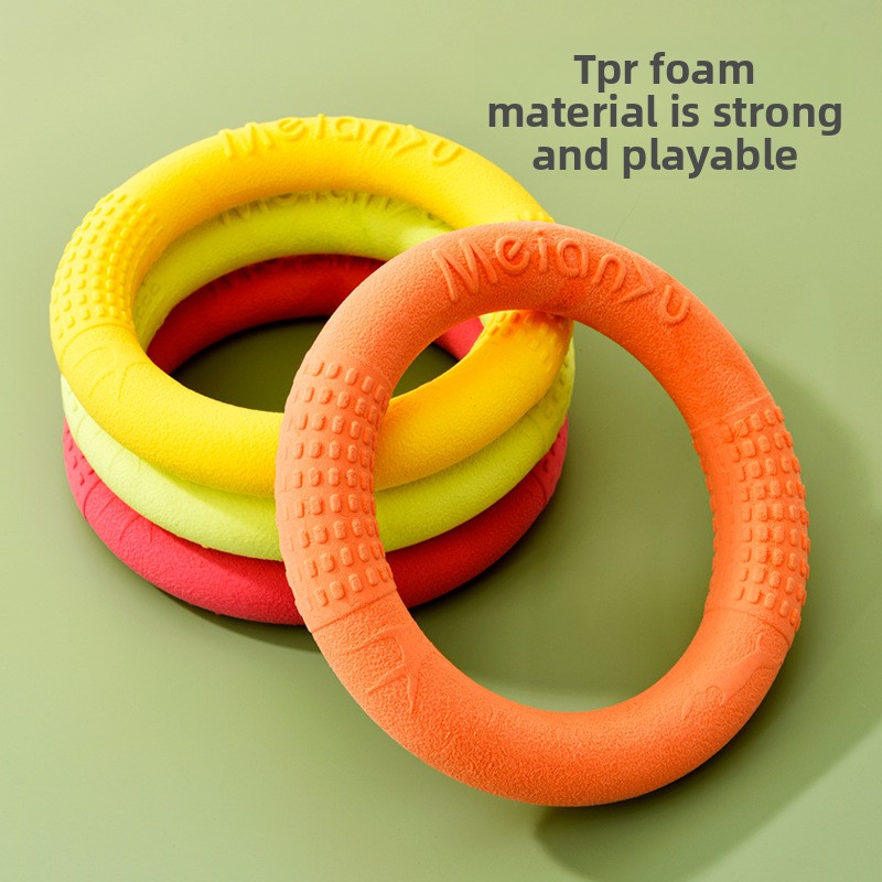 Bite-resistant soft pull-ring  - Frisbee Freestyle Disc reseña y precio