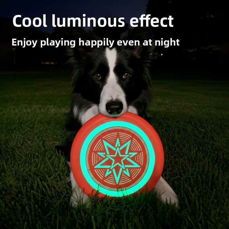 Glow in the Dark Dog Frisbee,  - Frisbee Freestyle Disc reseña y precio