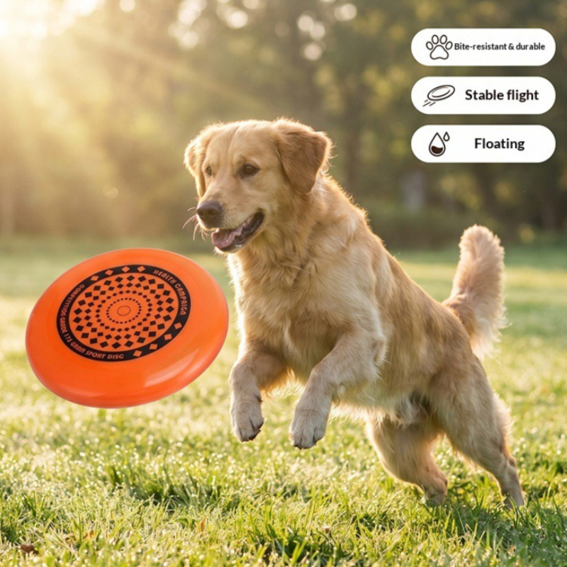 Dog Frisbee 27CM Durable Chew  - Frisbee Freestyle Disc reseña y precio