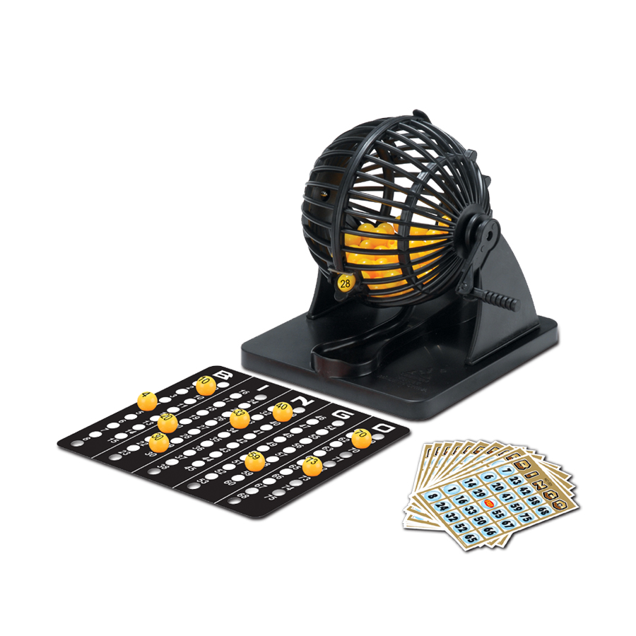 Bingo Lottery Machine Cage Swe - Party Games Group reseña y precio