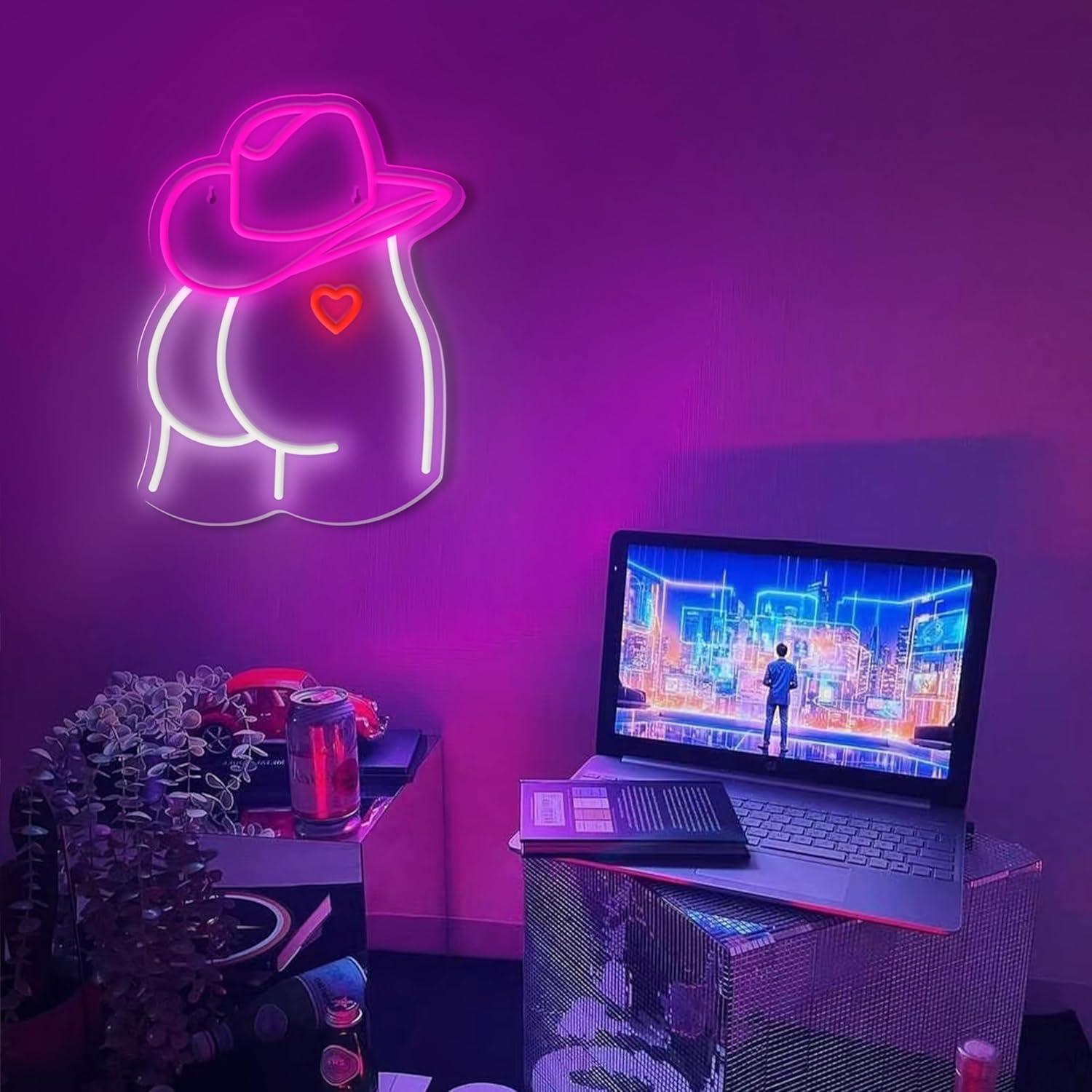 Cowgirl Neon Sign Dimmable LED - Party Games For Christmas reseña y precio