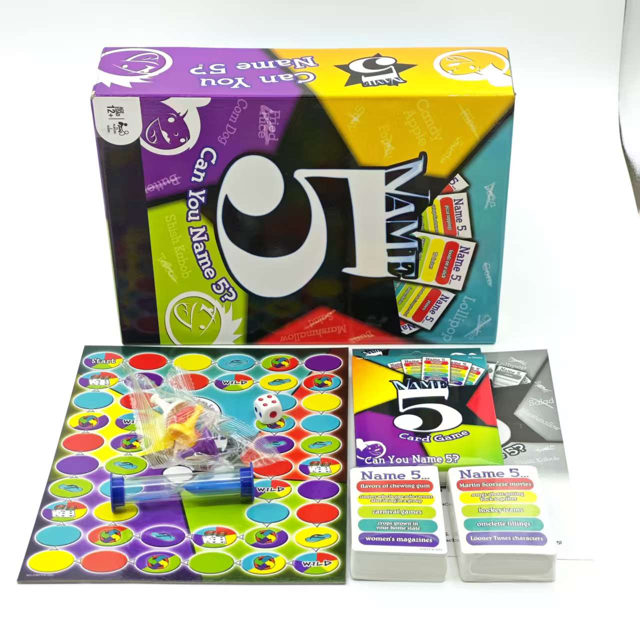 Name 5 Board Game Can You Name - Quick Games Party reseña y precio