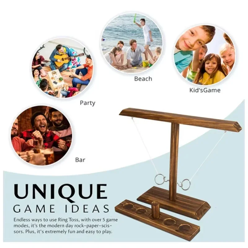 Ring Toss Games for Kids Adult - Party Games Adults Drinking reseña y precio