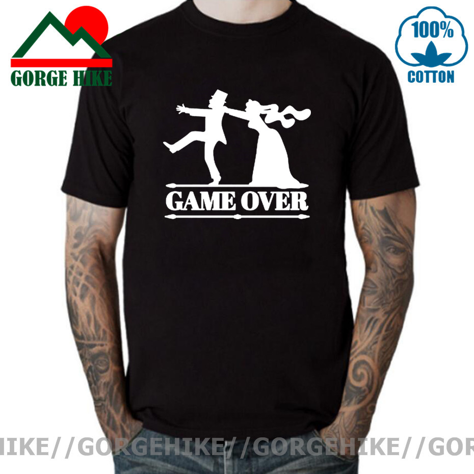Game Over Tees Men Bride Tops  - Party Games Bachelorette reseña y precio