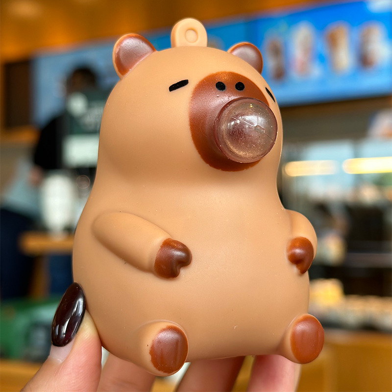 Capybara Doll Pinch Pendant To - Party Games Kids reseña y precio