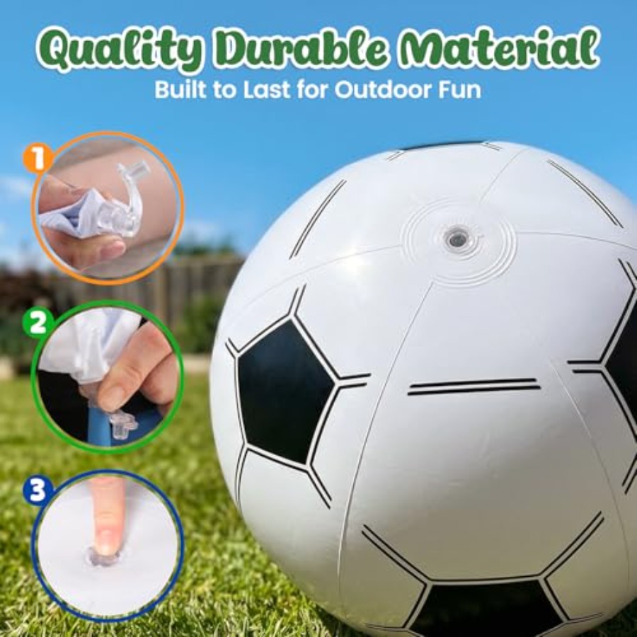 5PCS Inflatable Balls, 12 Inch - Party Games Summer reseña y precio