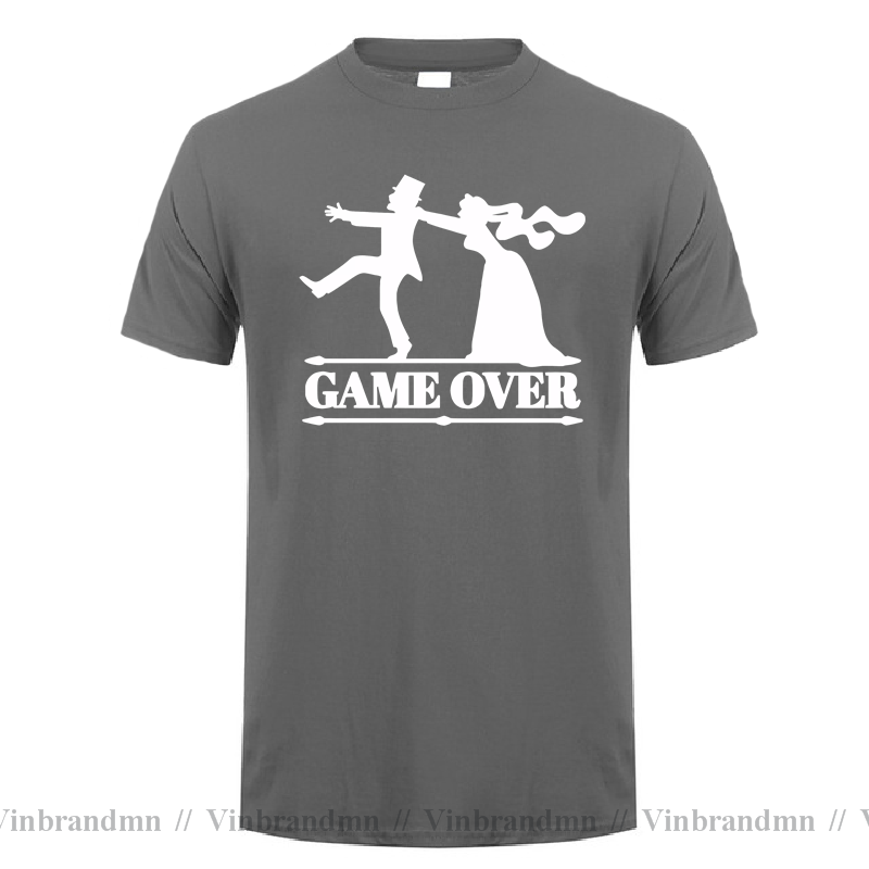 Game Over Tees Men Bride Tops  - Party Games Bachelorette reseña y precio