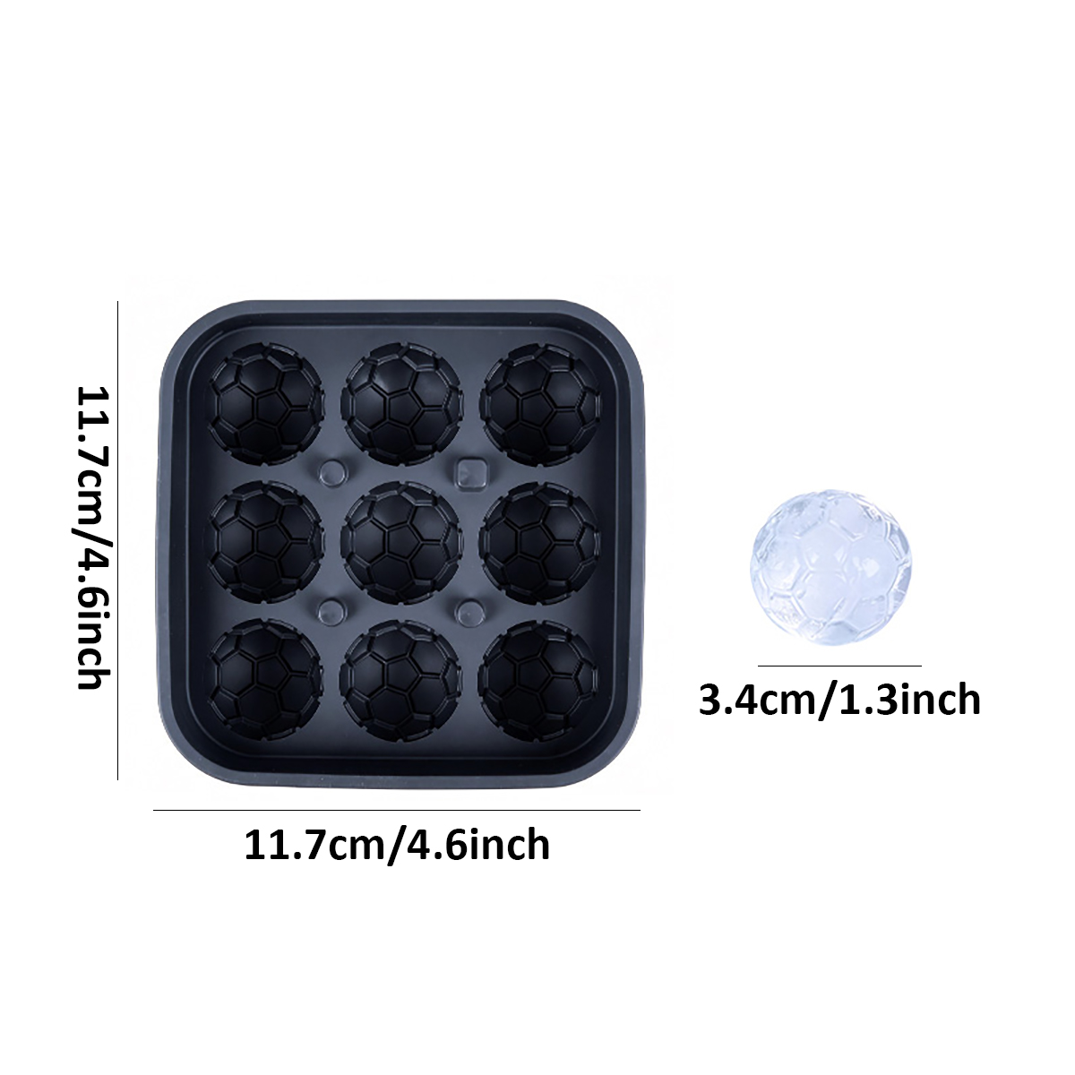 1Pcs Football-Themed Silicone  - Party Games Easy reseña y precio