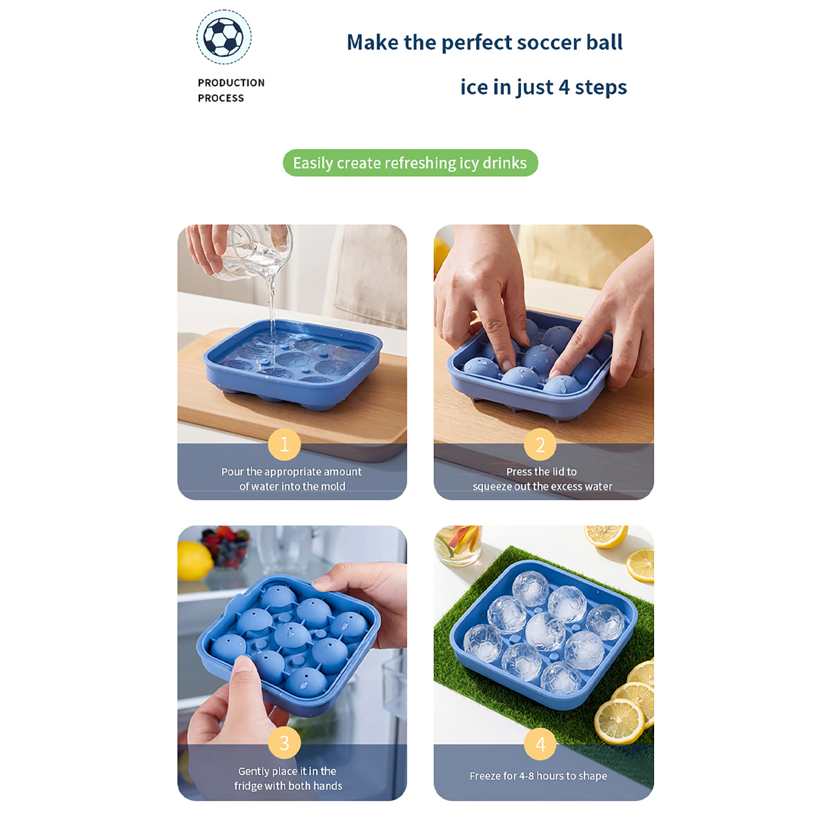 1Pcs Football-Themed Silicone  - Party Games Easy reseña y precio