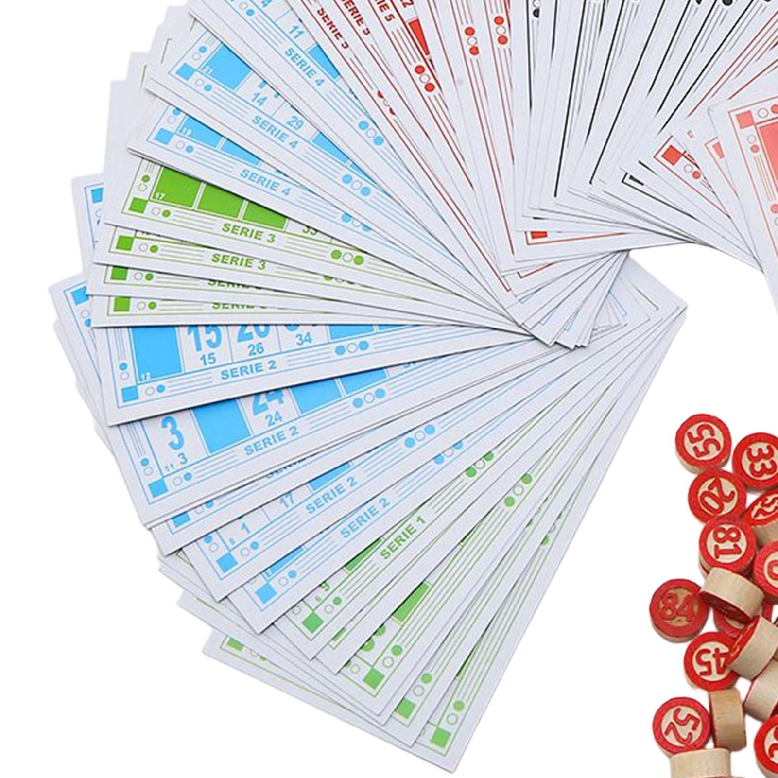 Bingo Set Funny Educational In - Play Friends Party Games reseña y precio
