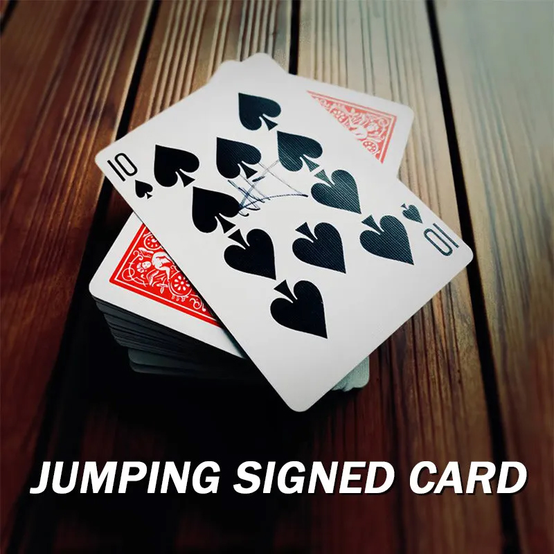Jumping Signed Card Magic Tric - Party Games Easy reseña y precio