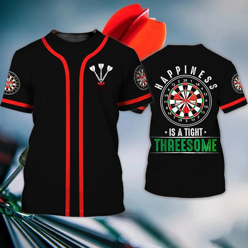 Darts Roulette T-shirt Men's B - Quick Games Party reseña y precio