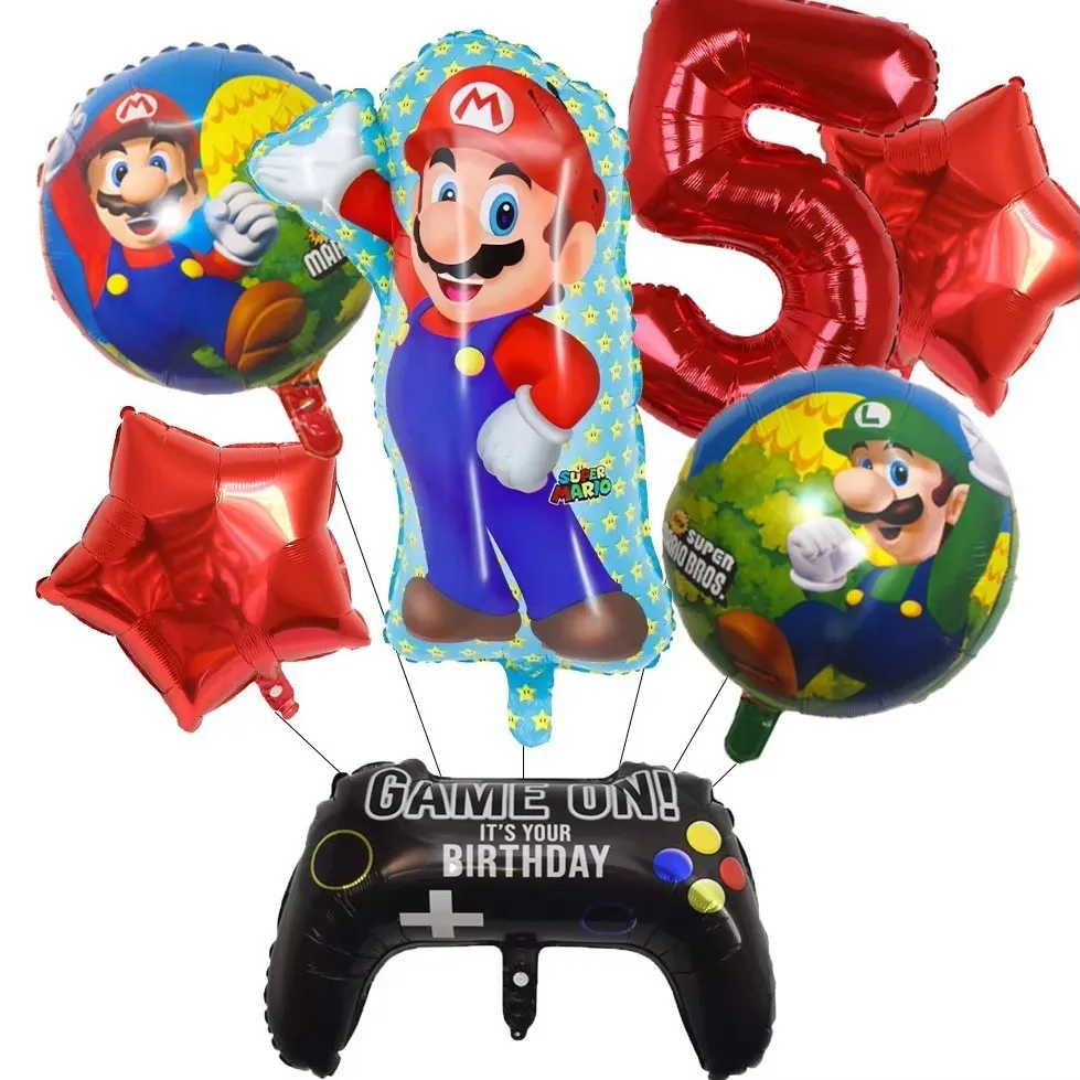 Mario Luigi Game Themed Birthd - Party Games Group reseña y precio