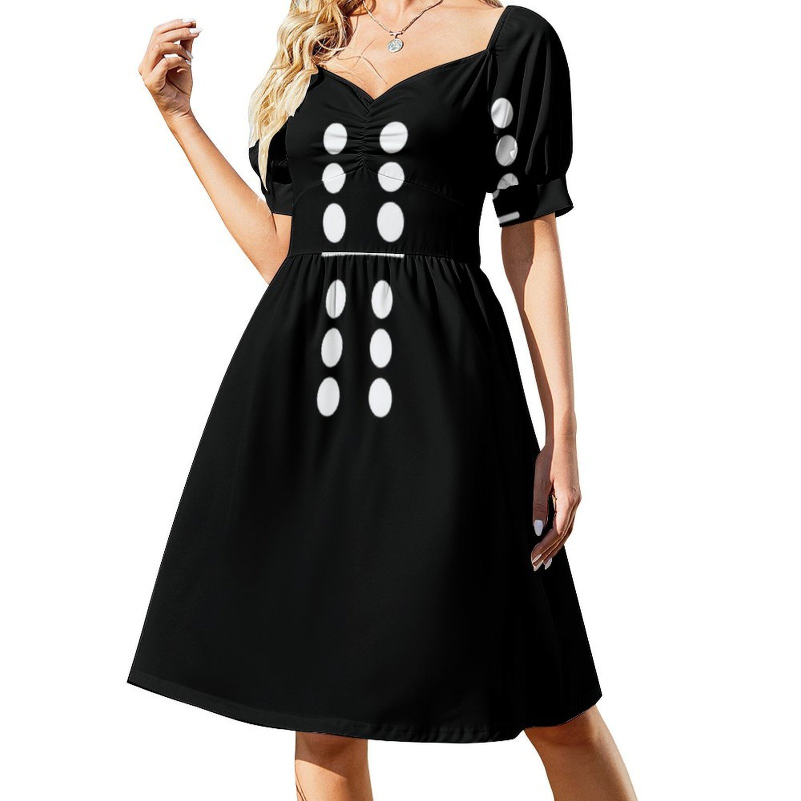 Domino Costume 6-6 Double Six  - Party Games Summer reseña y precio