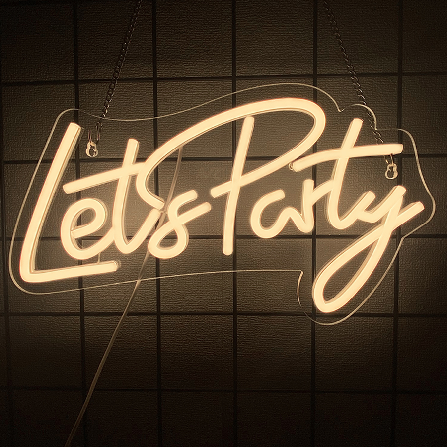 Let'S Party Series Neon Sign F - Party Games Bachelorette reseña y precio