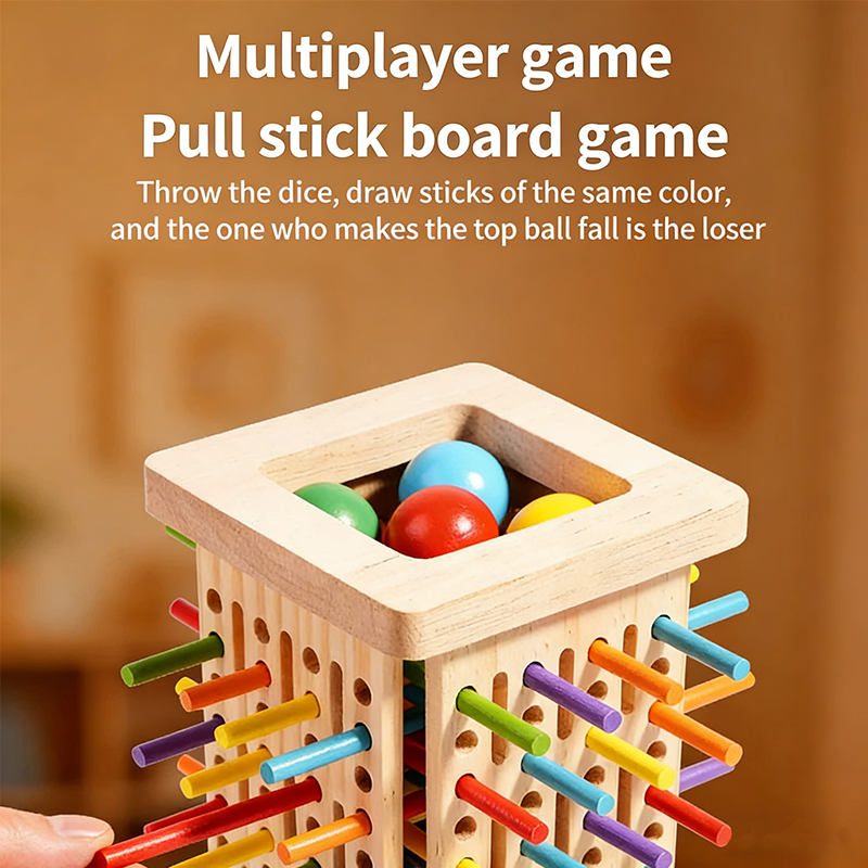 STEM Educational Wooden Toy Pa - Play Friends Party Games reseña y precio