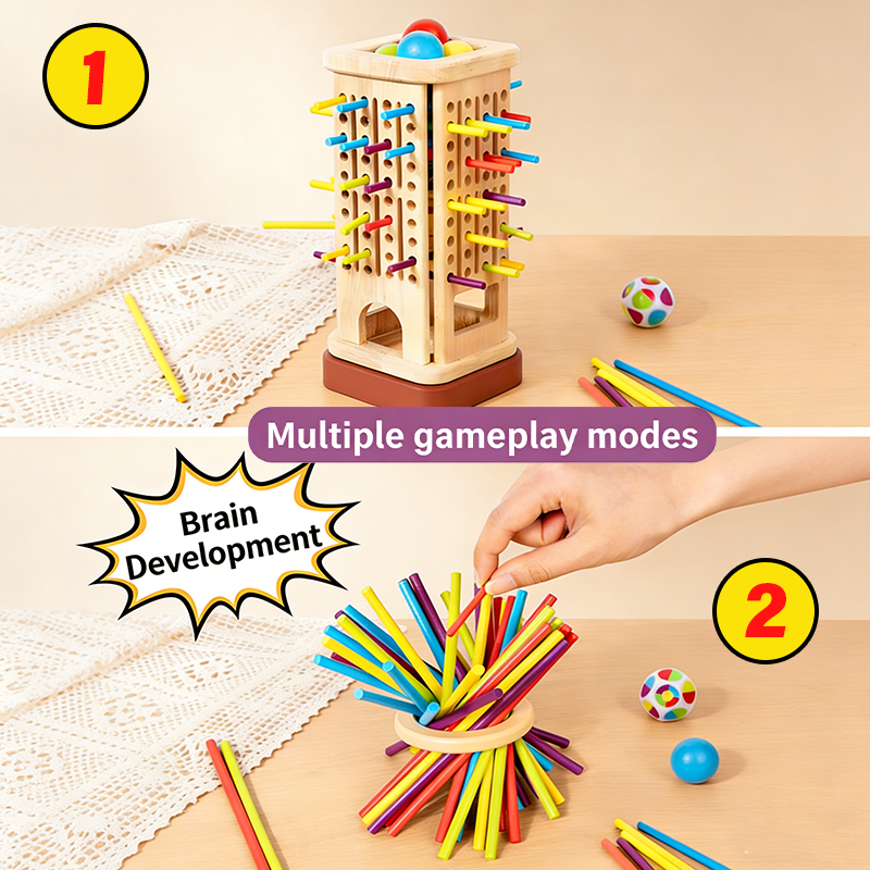STEM Educational Wooden Toy Pa - Play Friends Party Games reseña y precio