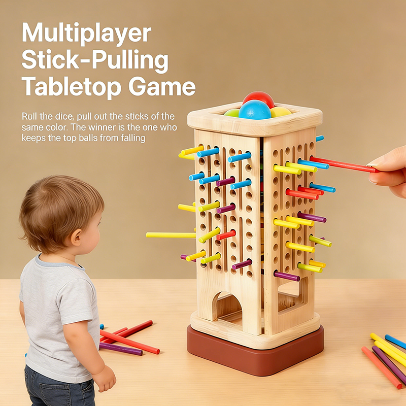 STEM Educational Wooden Toy Pa - Play Friends Party Games reseña y precio