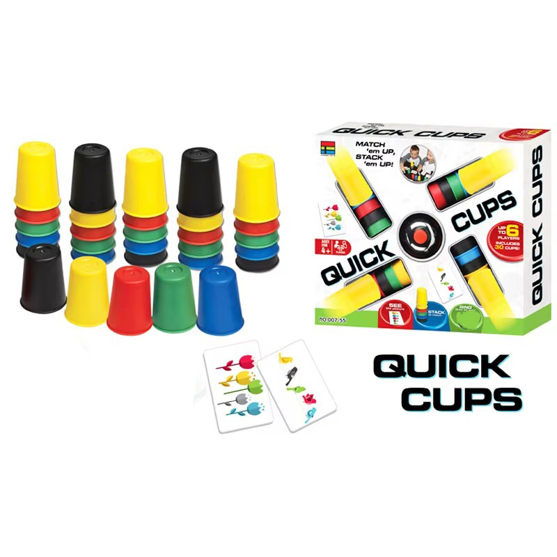 Stacking Cup Board Games Toys  - Quick Games Party reseña y precio