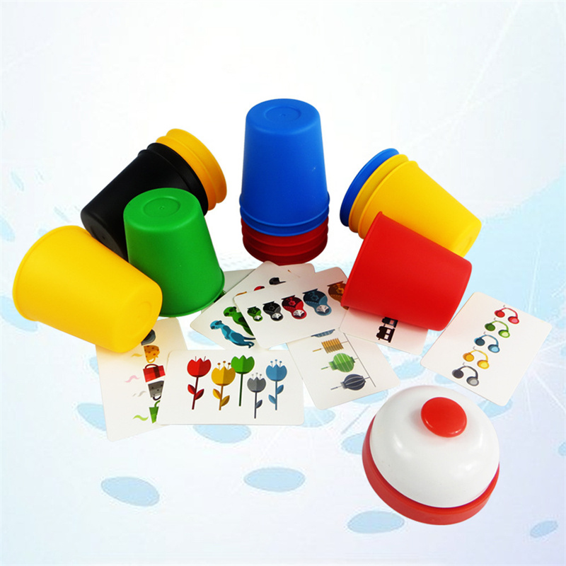 Stacking Cup Board Games Toys  - Quick Games Party reseña y precio
