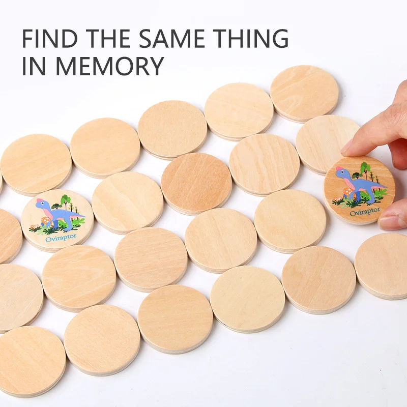 Memory Game Dinosaur Matching  - Party Games Summer reseña y precio