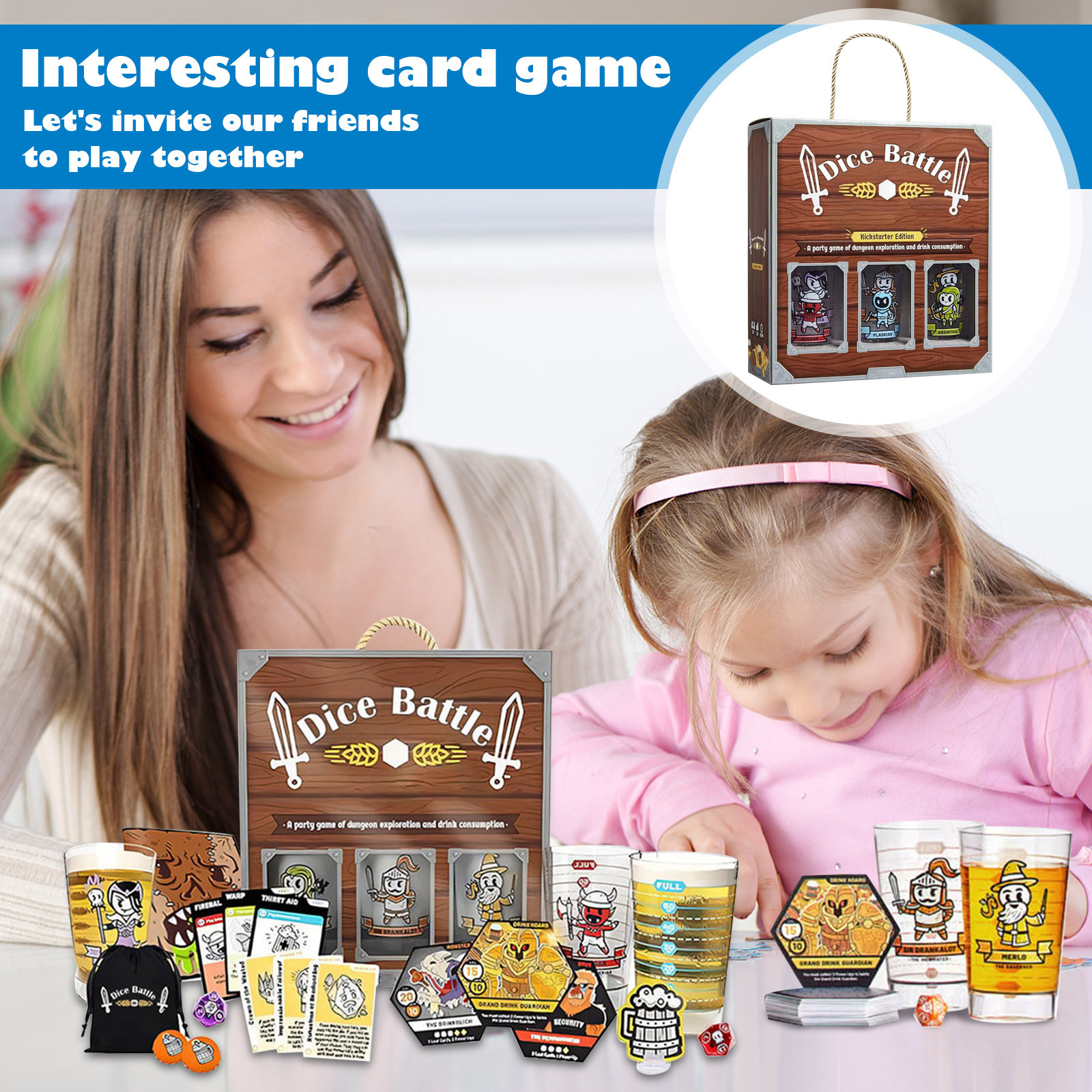 Bar Heroes Assemble Board Game - Party Games Adults Drinking reseña y precio