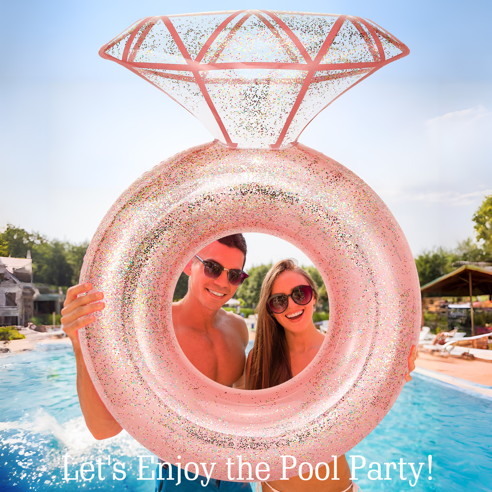 HeySplash Pool Floats Inflatab - Party Games Bachelorette reseña y precio