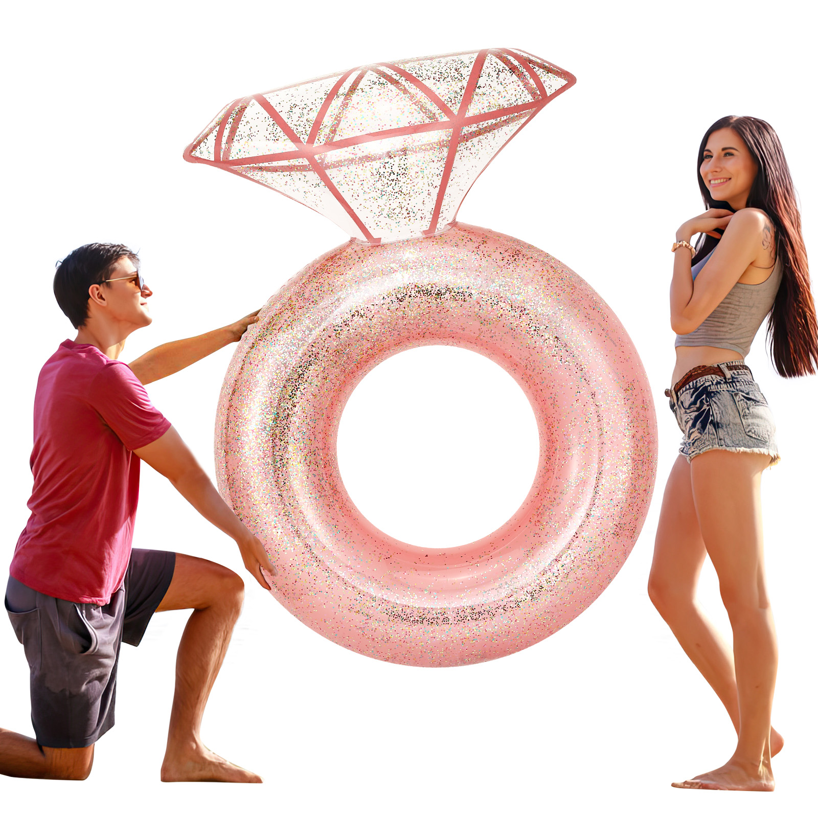 HeySplash Pool Floats Inflatab - Party Games Bachelorette reseña y precio