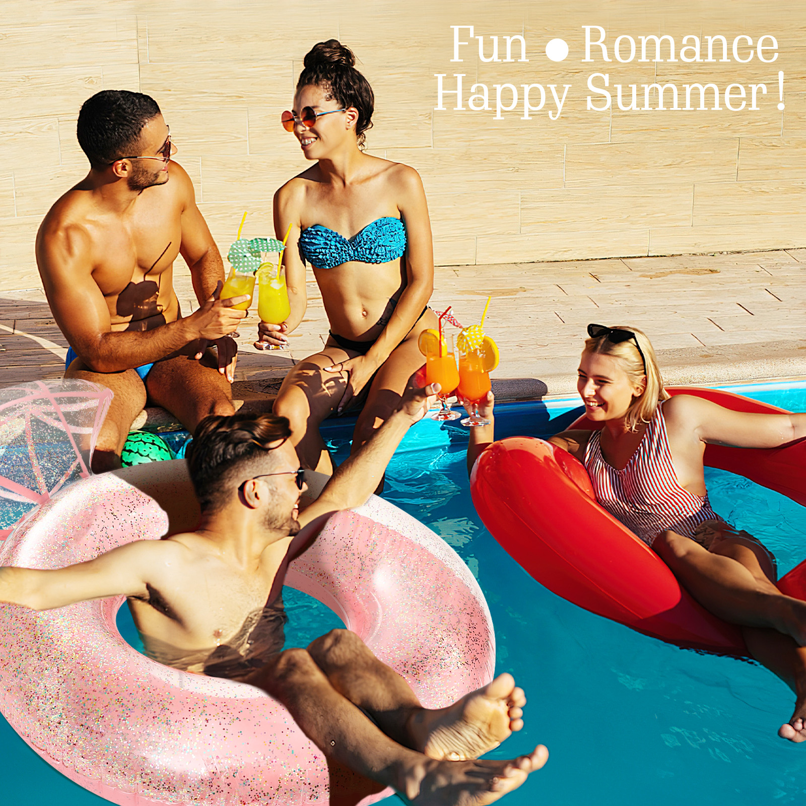 HeySplash Pool Floats Inflatab - Party Games Bachelorette reseña y precio