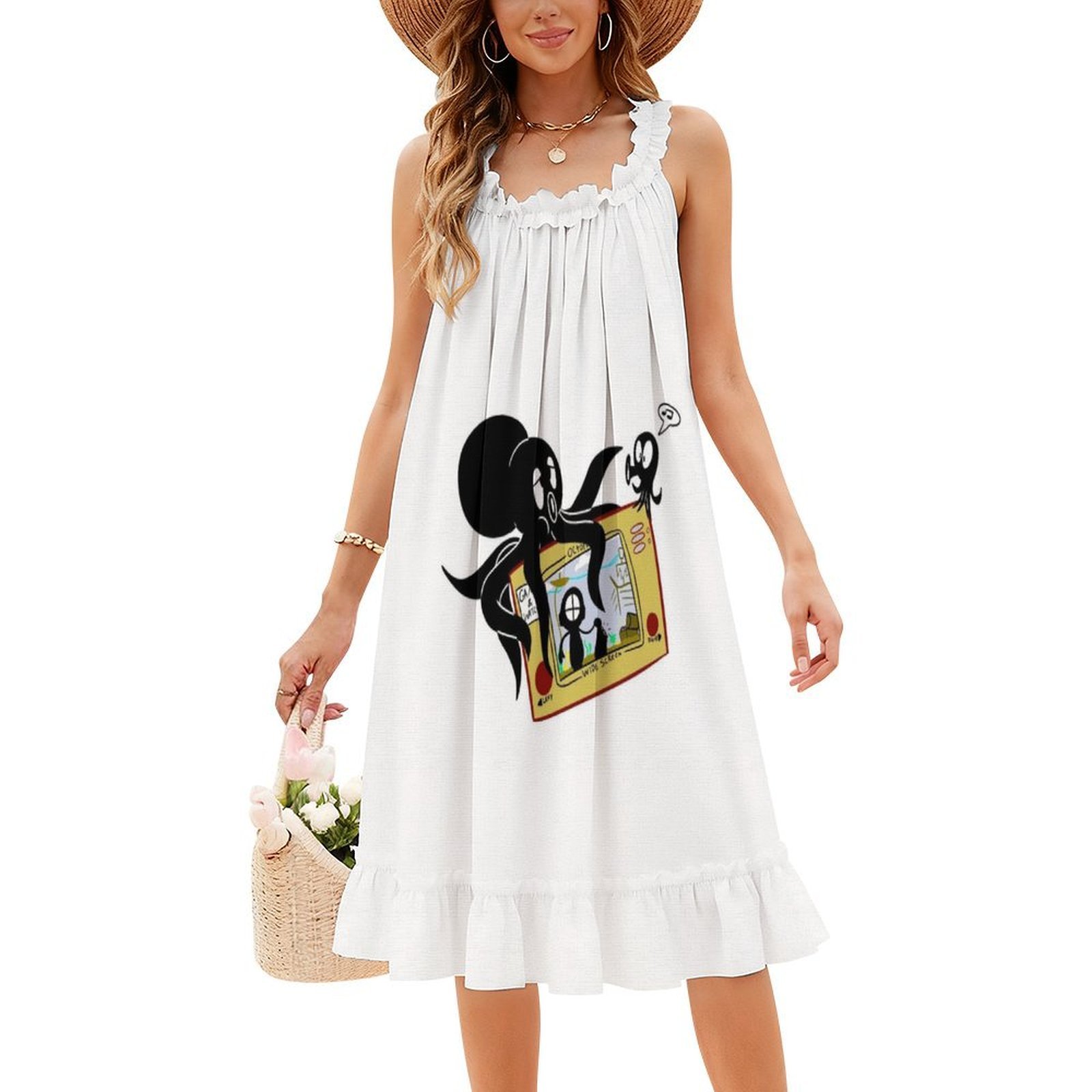 Octopus Vintage Bohemian Dress - Party Games Summer reseña y precio