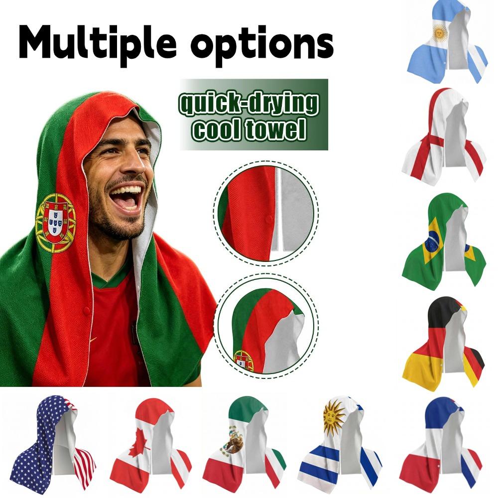 National Flag Hooded Head Scar - Quick Games Party reseña y precio