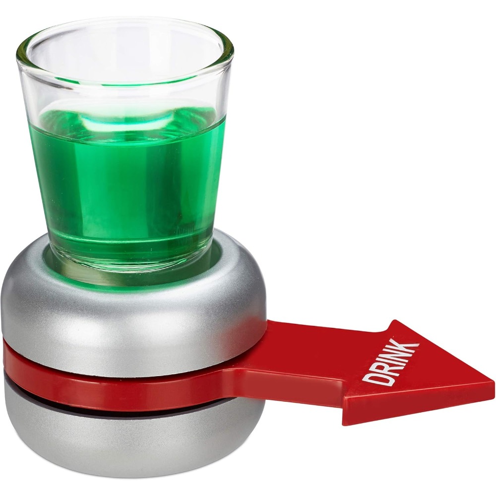 Relaxdays Drinking Game, Spin  - Party Games Adults Drinking reseña y precio