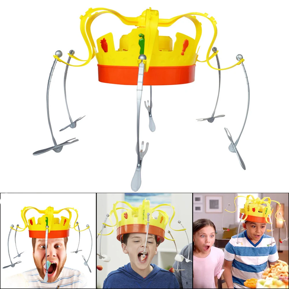 Rotating Crown Hat Chow Crown  - Play Friends Party Games reseña y precio