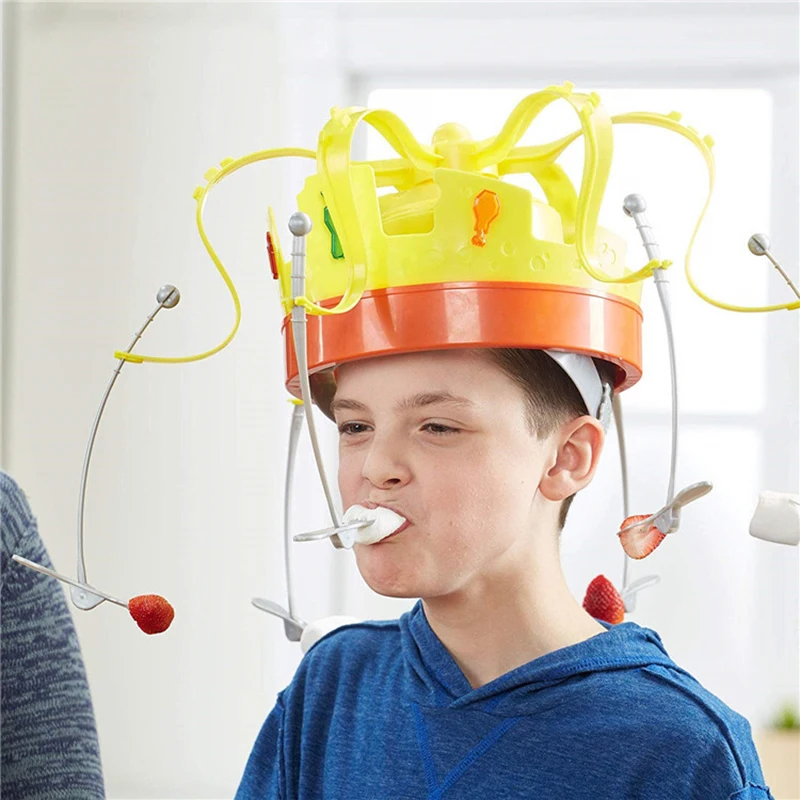 Rotating Crown Hat Chow Crown  - Play Friends Party Games reseña y precio