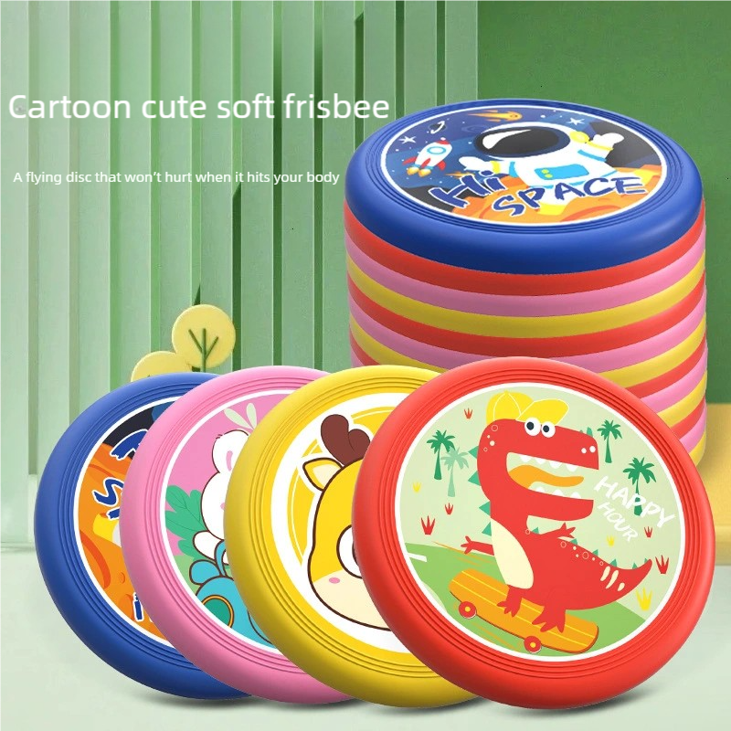 Kids Soft Rubber Frisbee Carto - Frisbee Freestyle Disc reseña y precio